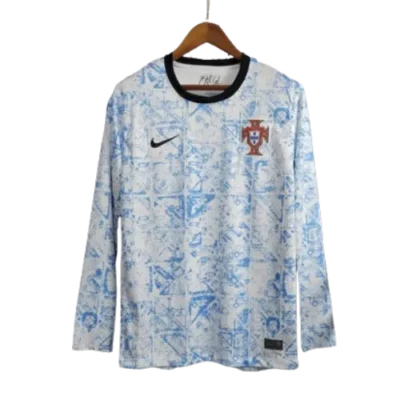 2024 Portugal Nation Away Long Sleeve Jersey Euro - Image 2