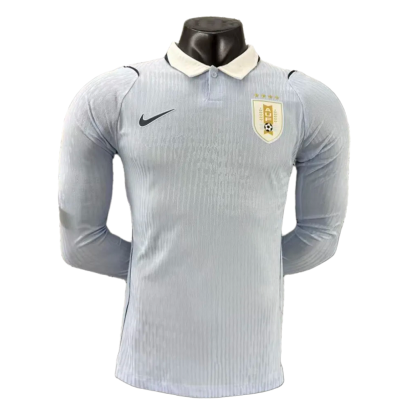 4b138ae5e9.png 2026 Uruguay World cup Home Long Sleeve Football jersey Player Edition - Image 1