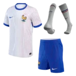 2024 France Nation Away Whole Kit(Jersey+Shorts+Socks) Euro