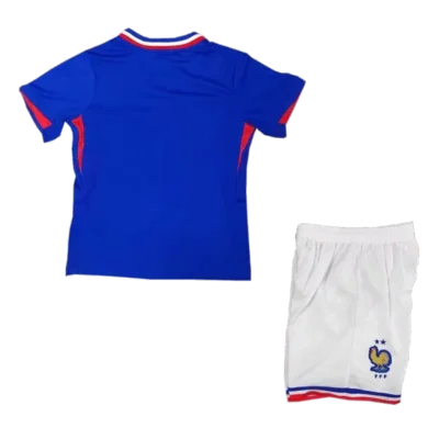 2024 Kids France Nation Home Kit Euro - Image 2