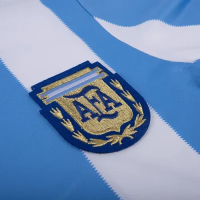Argentina World Cup 1986 Retro Jersey Home - Image 5