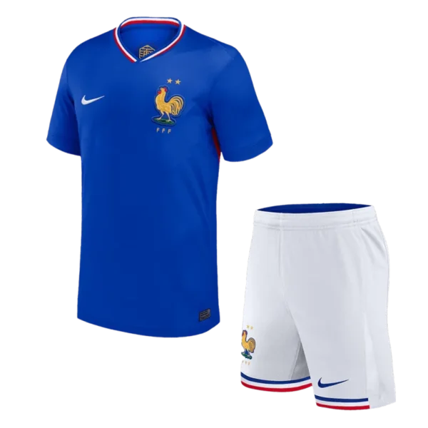 2024  France Nation  Home Kit(Jersey+Shorts) Euro