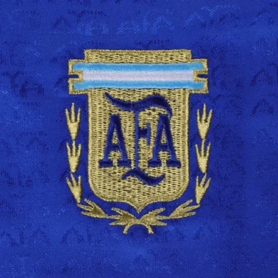 Argentina World Cup 1994 Retro Jersey Away - Image 4