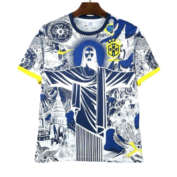 2025 Brazil X Christ Special Edition Football Shirt -Fan edition