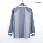 England Euro Cup 1996 Retro Away Long Sleeve Jersey - Image 4