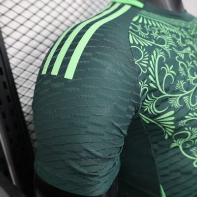 Algeria 2025 Green Special Edition Football Shirt Player Edition - Image 5