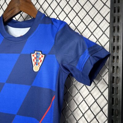 Croatia Away Kids Football Jersey Kit Euro 2024 - Image 4