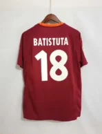 Roma 2000/01 Retro Jersey Home - Image 7