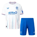 Kids Glasgow Rangers 2023/24 Away Kit Jersey+Shorts