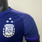 2022 Argentina World Cup Champion Edition 3 stars Away Jersey Player Version - Image 8