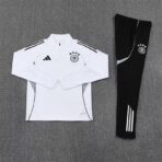 2025 Germany White Training Kits Long Football Track suits - Image 3