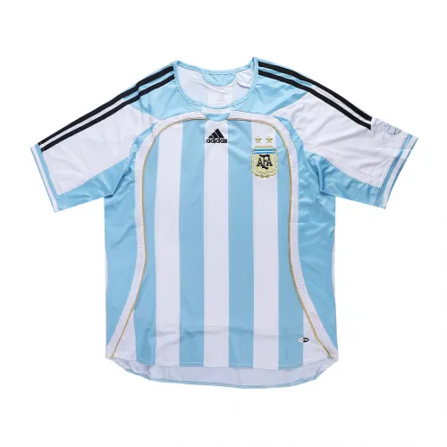 60a3df3b39.webp Argentina World Cup 2006 Retro Jersey Home - Image 1