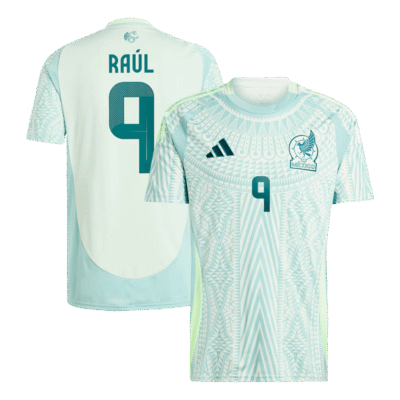 RAÚL #9 Mexico Adidas Soccer Jersey Away Custom Shirt 2024