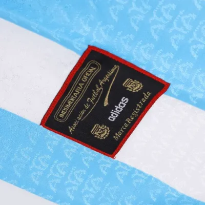 Argentina 1996 Retro Jersey Home - Image 5