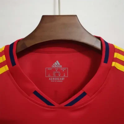 2010 Spain Nation Retro Jersey Home World Cup - Image 11