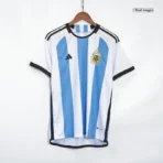 2022 Argentina World Cup Champion Edition 3 stars Home Jersey - Image 2