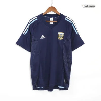 Argentina World Cup 2002 Retro Jersey Away - Image 11