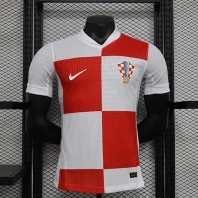 Croatia Home Jersey Player Version Euro 2024 - Image 8