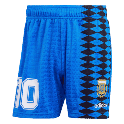 Retro Argentina Nation Jersey #10 Away Soccer Uniform Kids Kit 1994 - Image 4