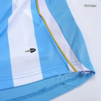 Retro Argentina World Cup 2006 Home Long Sleeve Jersey - Image 7