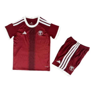 2026 Qatar World Cup Home Kids Kit  Football jersey