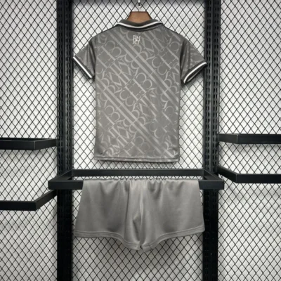 Real Madrid  24-25 Third Away Grey Kids Kits Jersey+Shorts - Image 3