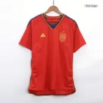 2022 Spain Nation Homw Soccer Jersey Replica World Cup - Image 3
