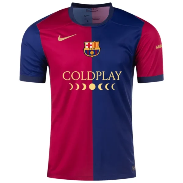 24-25 Barcelona Home COLDPLAY Edition Shirt Jersey