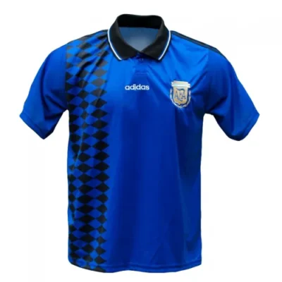 Argentina World Cup 1994 Retro Jersey Away - Image 8