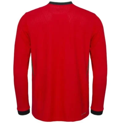 2024  Portugal Nation Home Long Sleeve Jersey Euro - Image 2