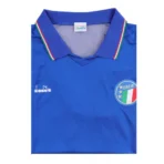 Italy World Cup 1990 Retro Jersey Home - Image 3