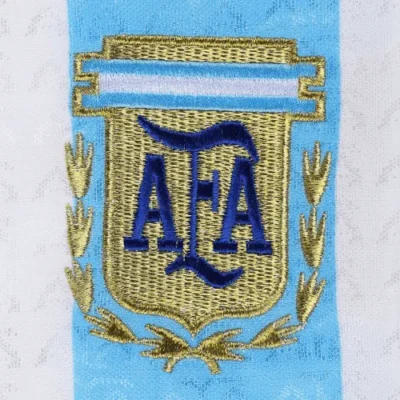 Argentina 1996 Retro Jersey Home - Image 3