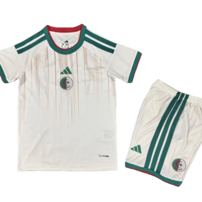 2025 Algeria World Cup Home Kids Kit  jersey