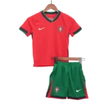 2024 Kids Portugal Nation  Home Kit EURO - Image 3