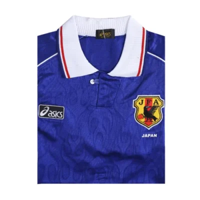 Japan World Cup 1998 Retro Jersey Home - Image 3