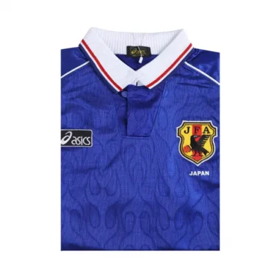 Japan World Cup 1998 Retro Jersey Long Sleeve - Image 3