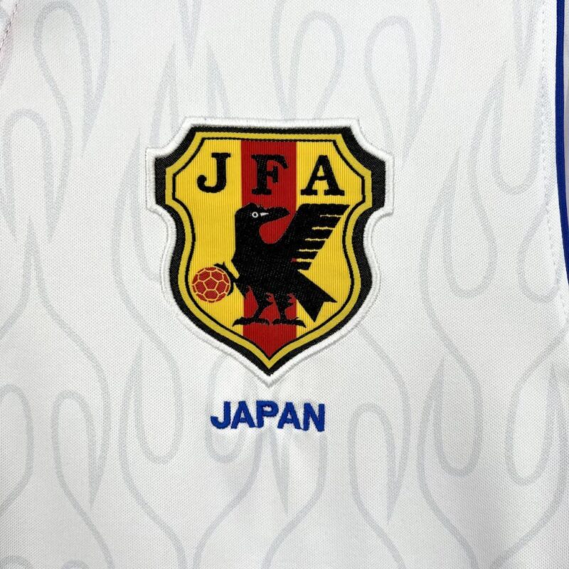 1998 Japan Away Retro Kit Long Sleeve Football Shirt - Image 3