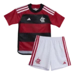 Kids CR Flamengo 2023/24 Home Jersey Kit Replica