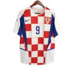 2002 Croatia Home Retro Football jersey