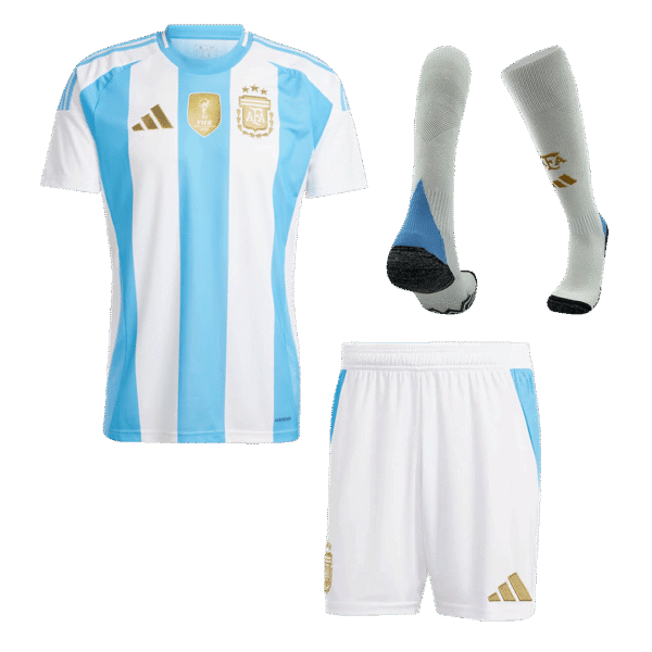 Argentina Home Custom Full Soccer Kit 2024