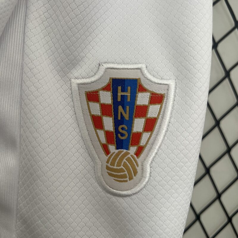 Croatia Home Kids Football Jersey Kit Euro 2024 - Image 8