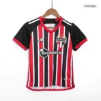 Kids Sao Paulo FC 2023/24 Away Kit Jersey+Shorts - Image 4