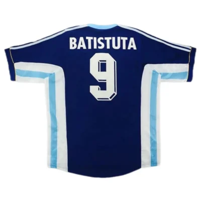 Argentina World Cup 1998  Retro Jersey Away - Image 3