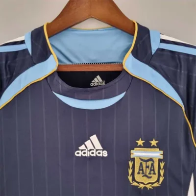 Argentina World Cup 2006 Retro Jersey Away - Image 7