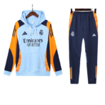 Adidas real madrid 2024-25 Hooded Training Tracksuit Kits