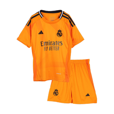 24-25 Real Madrid  Third Away Kids Kit Soccer Jersey+Shorts