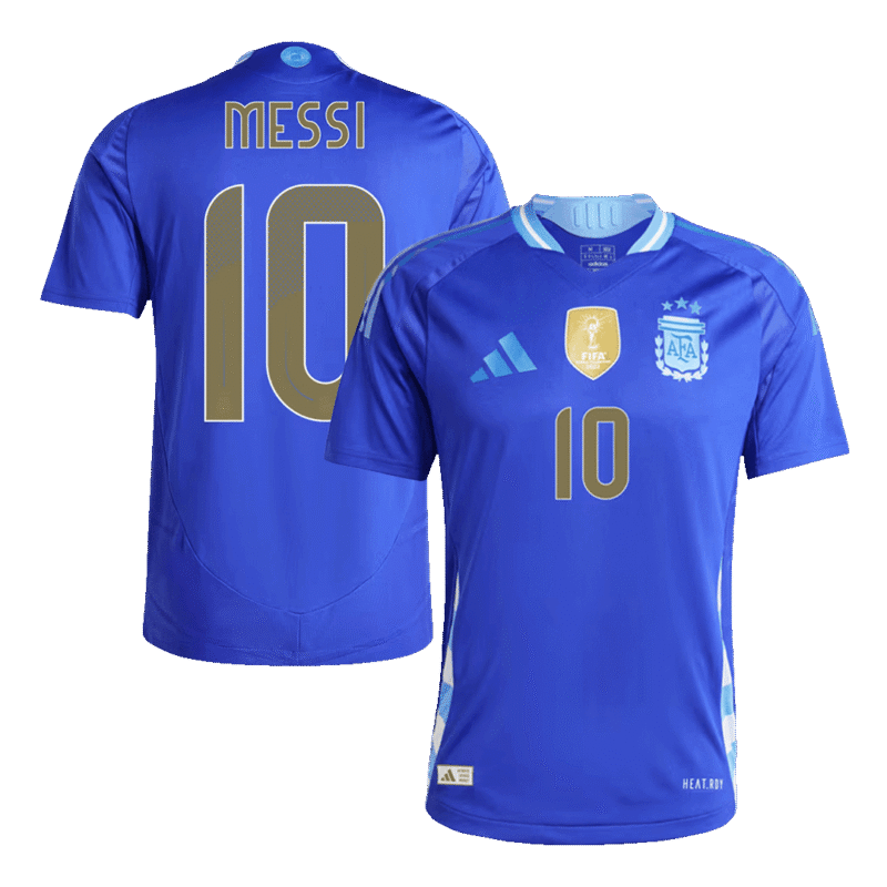 Adidas  MESSI #10 Soccer Jersey Argentina Nation Away Shirt 2024 - Image 1