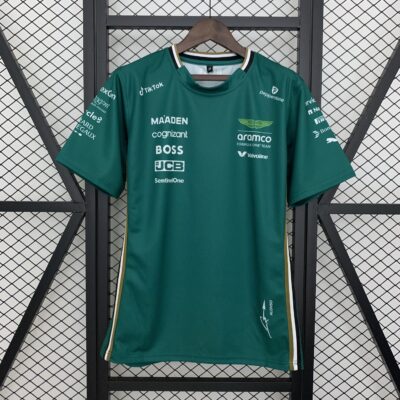 Aston Martin F1 2025 Kids Alonso Driver T-Shirt - Image 3