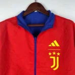 2023-2024 Juventus Reversible Windbreaker£¨Blue-red£©Soccer Jersey 1:1 Thai Quality - Image 7