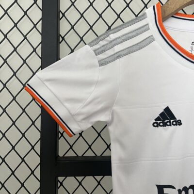 Real Madrid 13-14 Home Retro Kid Kits Children Sets Jersey - Image 8